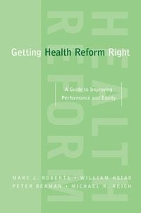 Produktbild: Getting Health Reform Right
