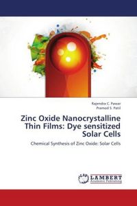 Produktbild: Pawar, R: Zinc Oxide Nanocrystalline Thin Films: Dye sensiti