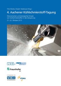 Produktbild: 4. Aachener K&uuml;hlschmierstoff-Tagung