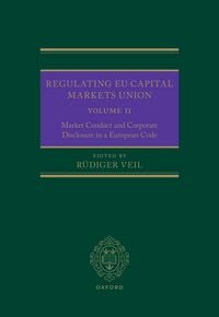 Produktbild: Regulating EU Capital Markets Union