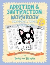 Produktbild: Addition and Subtraction Workbook for Double, Triple, & Multi-Digit