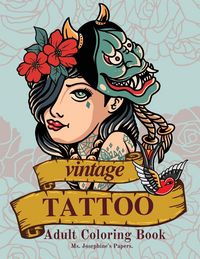 Produktbild: Vintage Tattoo Coloring Book