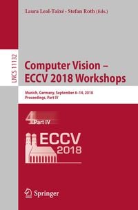 Produktbild: Computer Vision &ndash; ECCV 2018 Workshops
