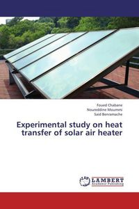 Produktbild: Chabane, F: Experimental study on heat transfer of solar air