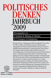 Bild vom Artikel Politisches Denken. Jahrbuch 2009. vom Autor Volker Gerhardt
