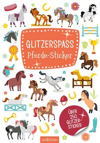 Produktbild: Glitzerspa&szlig; &ndash; Pferde-Sticker