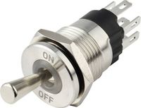 Produktbild: TRU COMPONENTS TC-14378416 Kippschalter 250 V/AC 15A 1 x Ein/Aus IP67 1St.