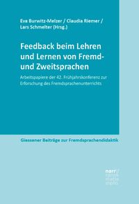 Produktbild: Feedback beim Lehren und Lernen von Fremd- und Zweitsprachen