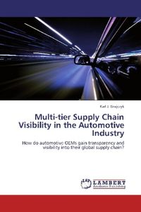 Produktbild: Grajczyk, K: Multi-tier Supply Chain Visibility in the Autom