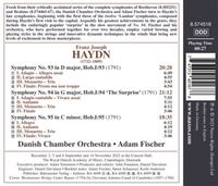 Späte Sinfonien,Vol.1