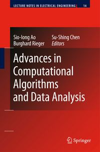 Produktbild: Advances in Computational Algorithms and Data Analysis
