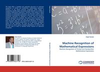 Produktbild: Machine Recognition of Mathematical Expressions