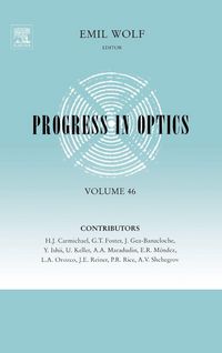 Produktbild: Progress in Optics