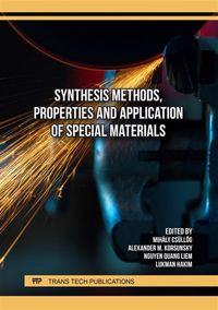 Produktbild: Synthesis Methods, Properties and Application of Special Materials