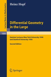 Produktbild: Differential Geometry in the Large