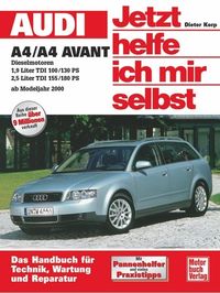Bild vom Artikel Audi A4/A4 Avant Diesel ab Modelljahr 2000. Jetzt helfe ich mir selbst vom Autor Dieter Korp