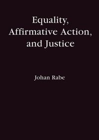 Produktbild: Equality, Affirmative Action and Justice