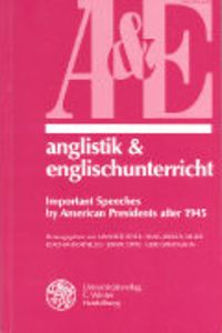 Produktbild: Important Speeches by American Presidents after 1945