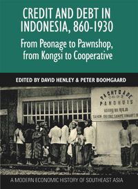 Produktbild: Credit and Debt in Indonesia, 860-1930