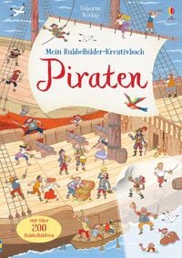 Produktbild: Mein Rubbelbilder-Kreativbuch: Piraten