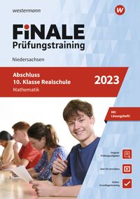 Bild vom Artikel FiNALE Prüfungstraining Abschluss 10. Klasse Realschule Niedersachsen. Mathematik 2023 vom Autor 