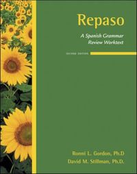Produktbild: Repaso: A Spanish Grammar Review Worktext