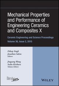 Produktbild: Mechanical Properties and Performance of Engineering Ceramics and Composites X
