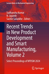Produktbild: Recent Trends in New Product Development and Smart Manufacturing, Volume 2