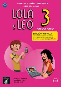 Produktbild: Lola y Leo Paso a paso 3 - Edicion hibrida - Libro del alumno + audio MP3