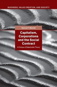 Produktbild: Capitalism, Corporations and the Social Contract