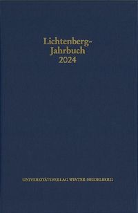 Produktbild: Lichtenberg-Jahrbuch 2024