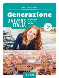 Produktbild: Generazione UniversItalia A1/A2. Kurs- und Arbeitsbuch plus interaktive Version