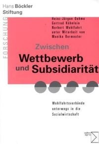Produktbild: Zwischen Wettbewerb und Subsidiarit&auml;t