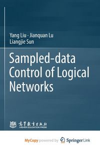 Produktbild: Sampled-data Control of Logical Networks
