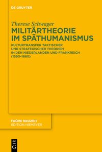 Produktbild: Milit&auml;rtheorie im Sp&auml;thumanismus