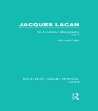 Produktbild: Jacques Lacan (volume I) (rle