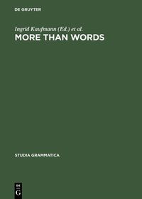 Produktbild: More than Words