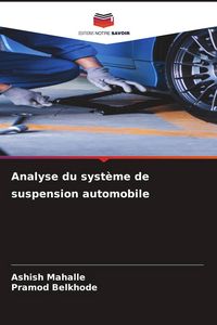 Produktbild: Analyse du syst&egrave;me de suspension automobile
