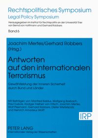 Produktbild: Antworten auf den internationalen Terrorismus