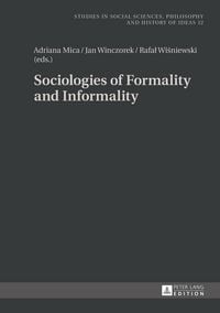 Produktbild: Sociologies of Formality and Informality
