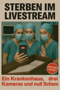Produktbild: Sterben im Livestream - Ein Krankenhaus, drei Kameras und null Scham