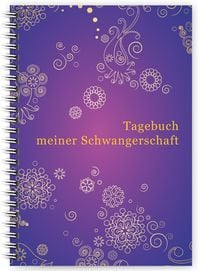 Produktbild: Schwangerschaftstagebuch Indian Style lila