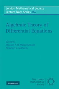 Produktbild: Algebraic Theory of Differential Equations