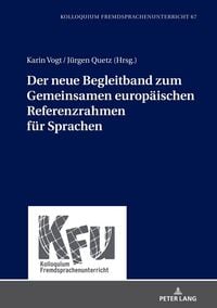 Produktbild: Der neue Begleitband zum Gemeinsamen europ&auml;ischen Referenzrahmen f&uuml;r Sprachen