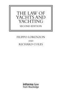 Produktbild: The Law of Yachts & Yachting