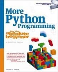 Produktbild: Harbour, J: More Python Programming for the Absolute Beginne
