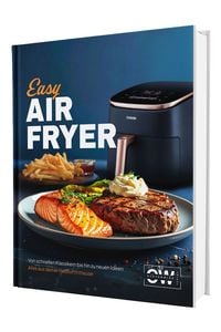 Produktbild: Easy Airfryer: Von schnellen Klassikern bis hin zu neuen Ideen | F&uuml;r alle mit wenig Zeit - Alles aus deiner Hei&szlig;luftfritteuse &ndash; Das Kochbuch