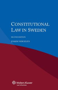 Produktbild: Constitutional Law in Sweden