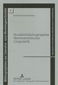 Produktbild: Studienbibliographie Germanistische Linguistik / Bibliographien zur Literatur- und Mediengeschichte Bd. 9