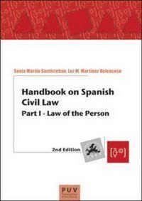 Produktbild: Handbook on spanish civil law I : law of the person